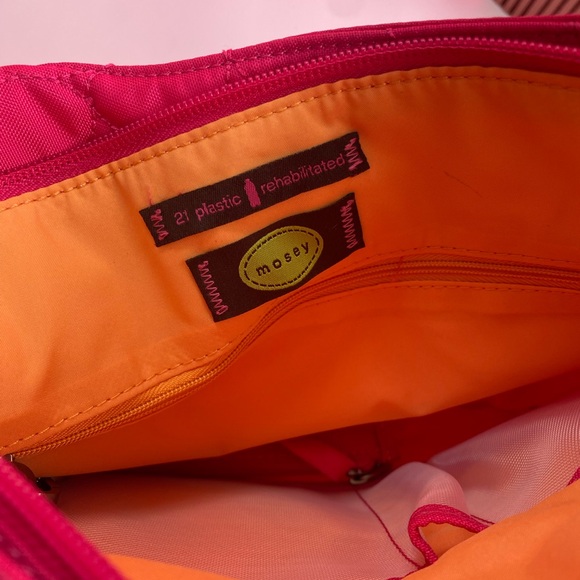 Mosey Life by Baggallini  Travel fuchsia, pink, Crossbody  / Bag Purse - Picture 10 of 13